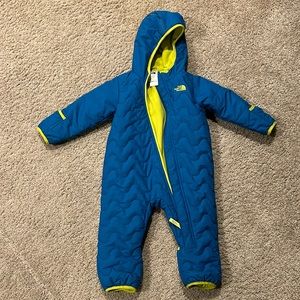 The north face bunting snow suit